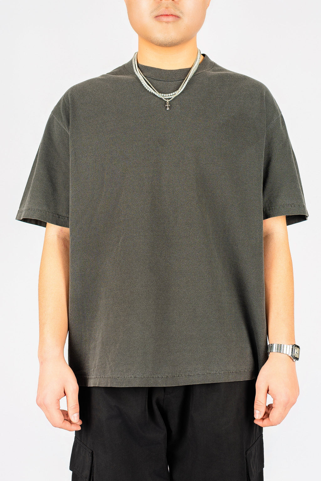 HEAVY WEIGHT CROPPED BOX TEE