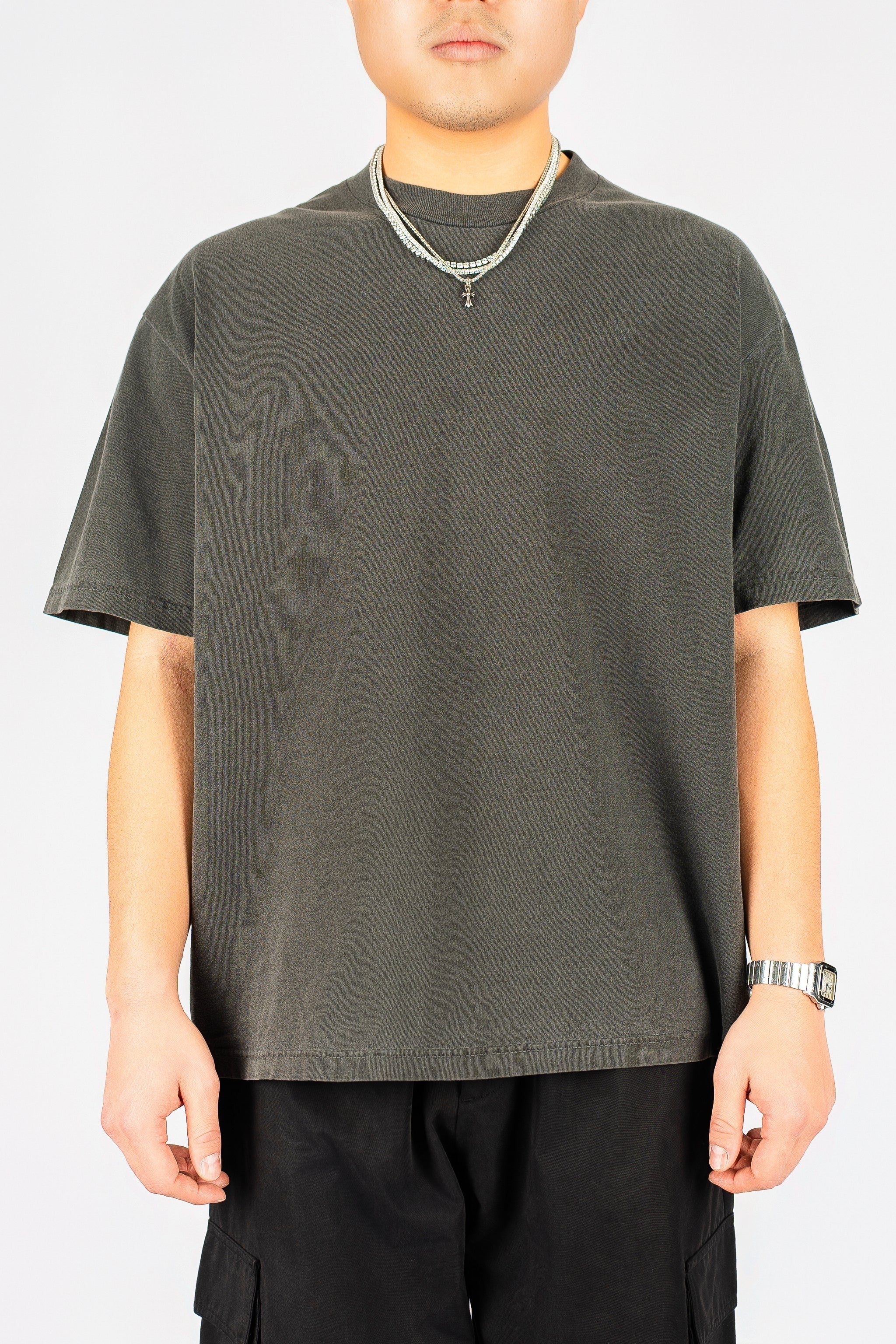 HEAVY WEIGHT CROPPED BOX TEE