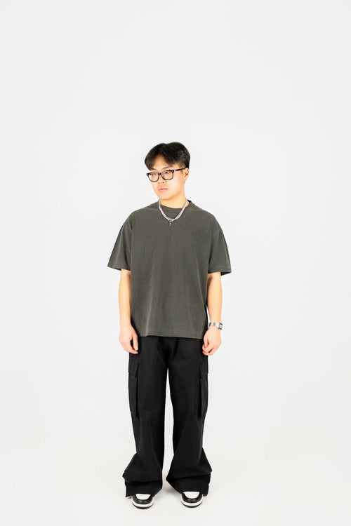 HEAVY WEIGHT CROPPED BOX TEE
